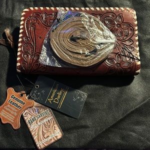 American Darling Double Zip Crossbody